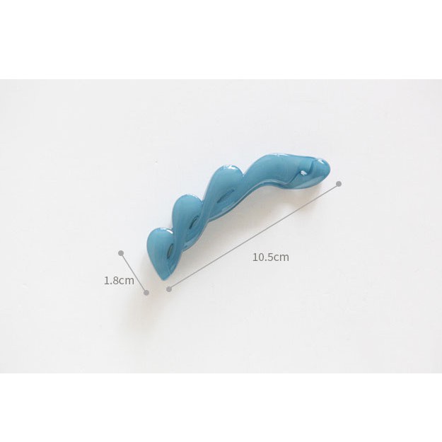 Kẹp tóc dạng xoắn chất liệu Acrylic thiết kế nhỏ gọn xinh xắn cá tính GS42