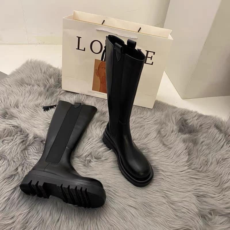 ĐEN BOOTS ĐÙI QC ĐẾ BÁNH MÌ