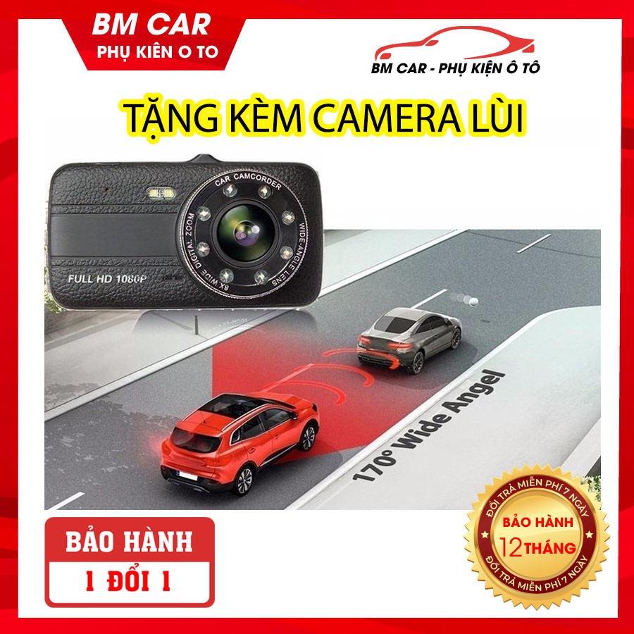 [HÀNG CHÍNH HÃNG] Camera hành trình ô tô X004 DVR Full HD 1080P TẶNG CAMERA LÙI 4 LED, CHỐNG NƯỚC, CHỐNG VA ĐẬP – BM90 | BigBuy360 - bigbuy360.vn