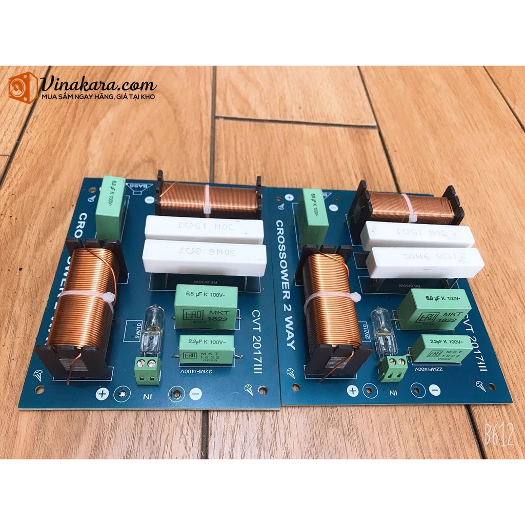 Bo Mạch loa kéo phân tần Pro2017 III 4 tấc, 5 tấc, 2 way đường tiếng, chống hú chất lượng cho loa kéo, loa full