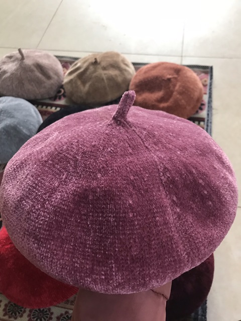 Mũ nồi beret hàng loại 1 phong cách hàng quốc rất được các HOT girl ưa chuộng