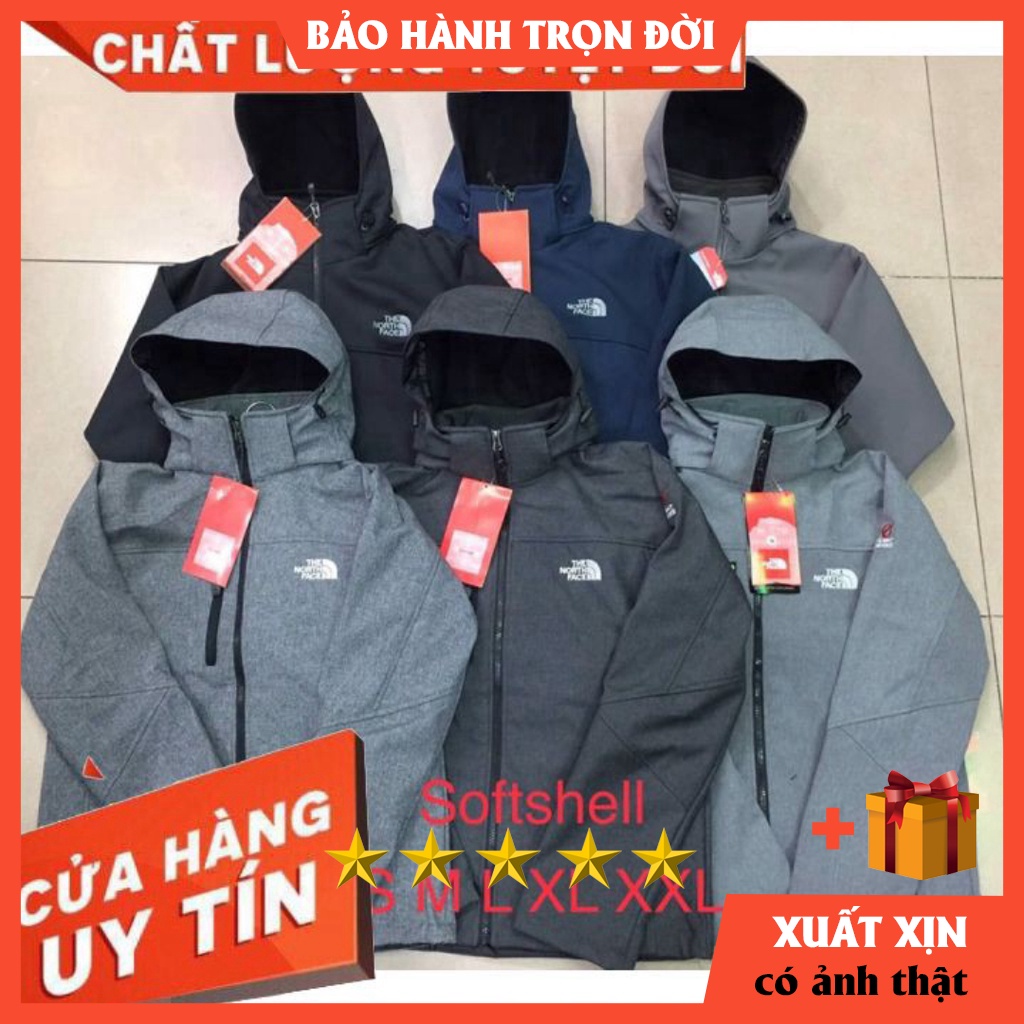 [ OUT DOOR ] Áo khoác N.F. Softshell Nam [BẢO HÀNH TRỌN ĐỜI]