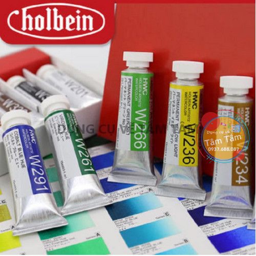 -Màu nước Holbein, Holbein artists’ watercolors -