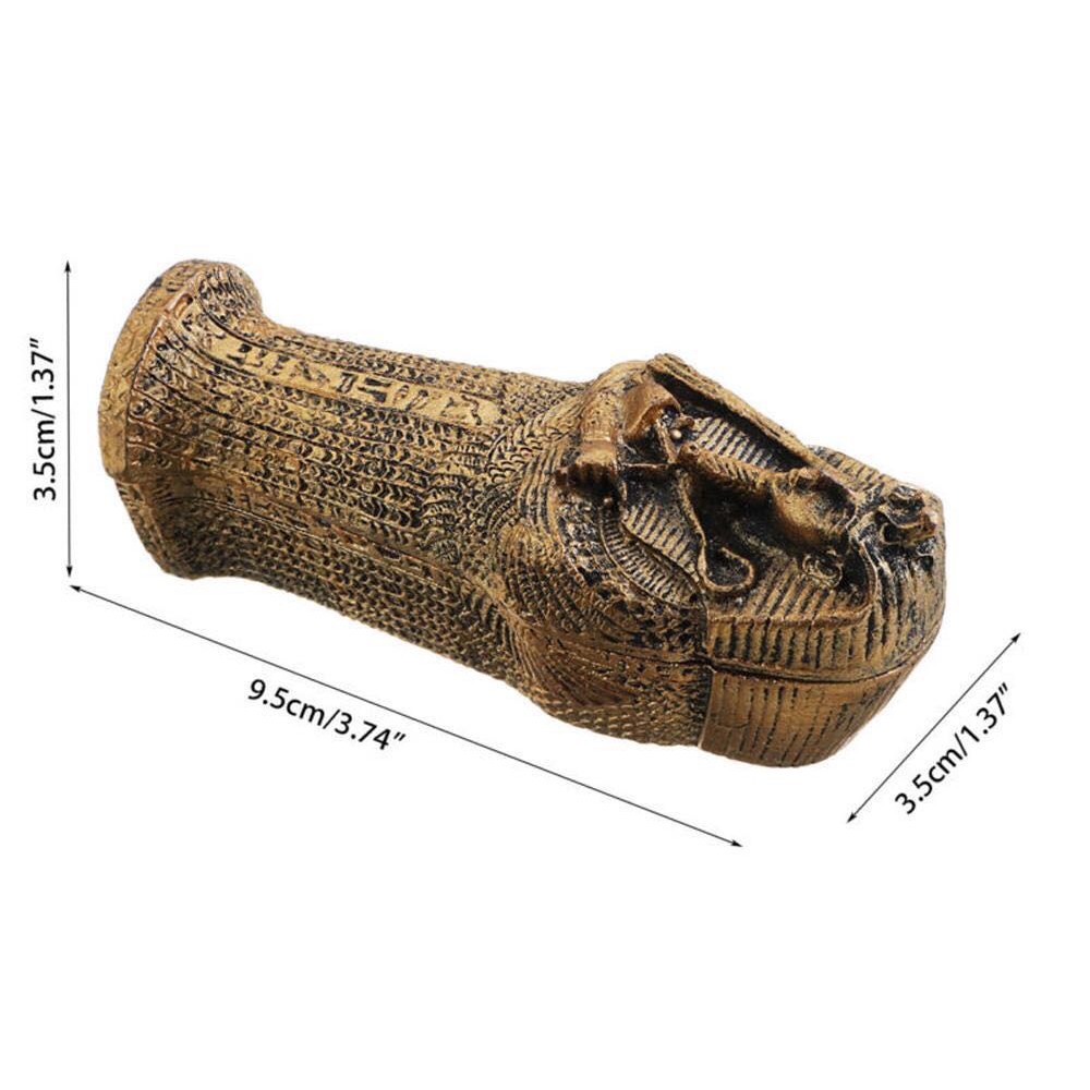 Mô hình xác ướp Ai Cập+quách cổ đại dùng trang trí bể cá,thuỷ sinh