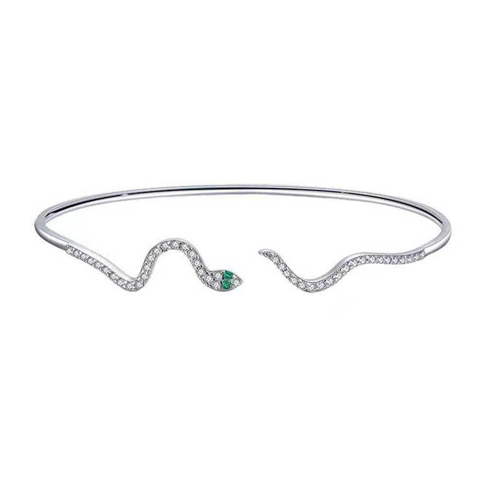 Vòng Tay Hình Rắn Thời Trang Hàn Quốc Có Thể Điều Chỉnh Cho Nữ