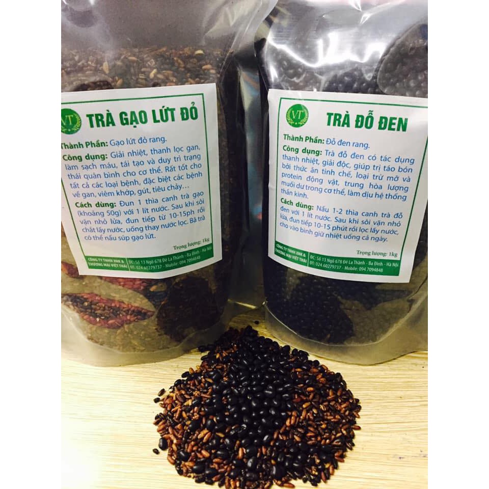 Gạo lứt và đỗ đen rang (1kg)