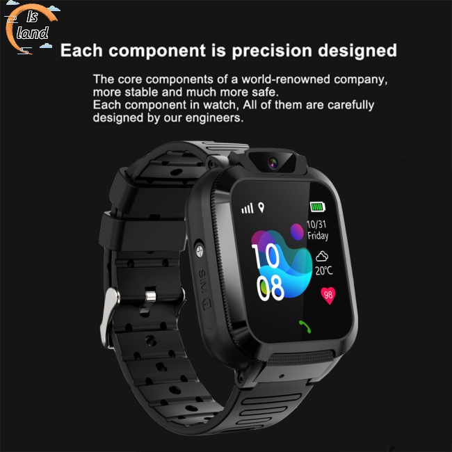 [IS] Đồng Hồ Thông Minh Q16s Chống Thấm Nước Định Vị Sos Hỗ Trợ Gọi Điện Cảm Ứng Cho Bé Trai Và Bé Gái