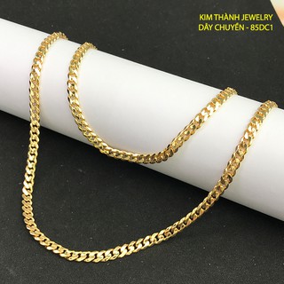 DÂY CHUYỀN NAM KHOEN LẬT 50cm, có thể cắt ngắn, dây chuyền 5 chỉ - 85DC