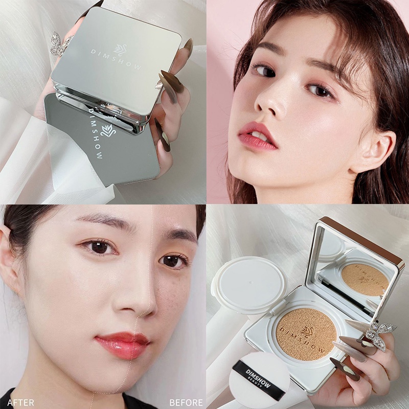 Phấn Nước BB Siêu Nhẹ Che Khuyết Điểm Dưỡng Ẩm Lâu Trôi Chống Thấm Nước Làm Sáng Da DIMSHOW