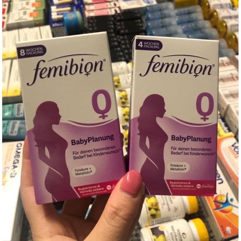 Femibion số 0( mẹ chuẩn bị mang thai)- Bổ bầu số 1 của Đức