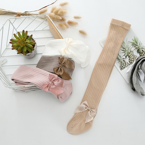 Quần tất Len Nơ xinh cho bé gái từ 0-6 tuổi