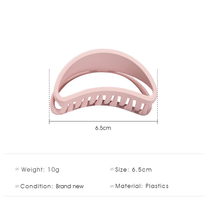 Kẹp Tóc Nhiều Màu Sắc Thiết Kế Đơn Giản Chống Rơi Phong Cách Hàn Quốc Cho Người Lớn