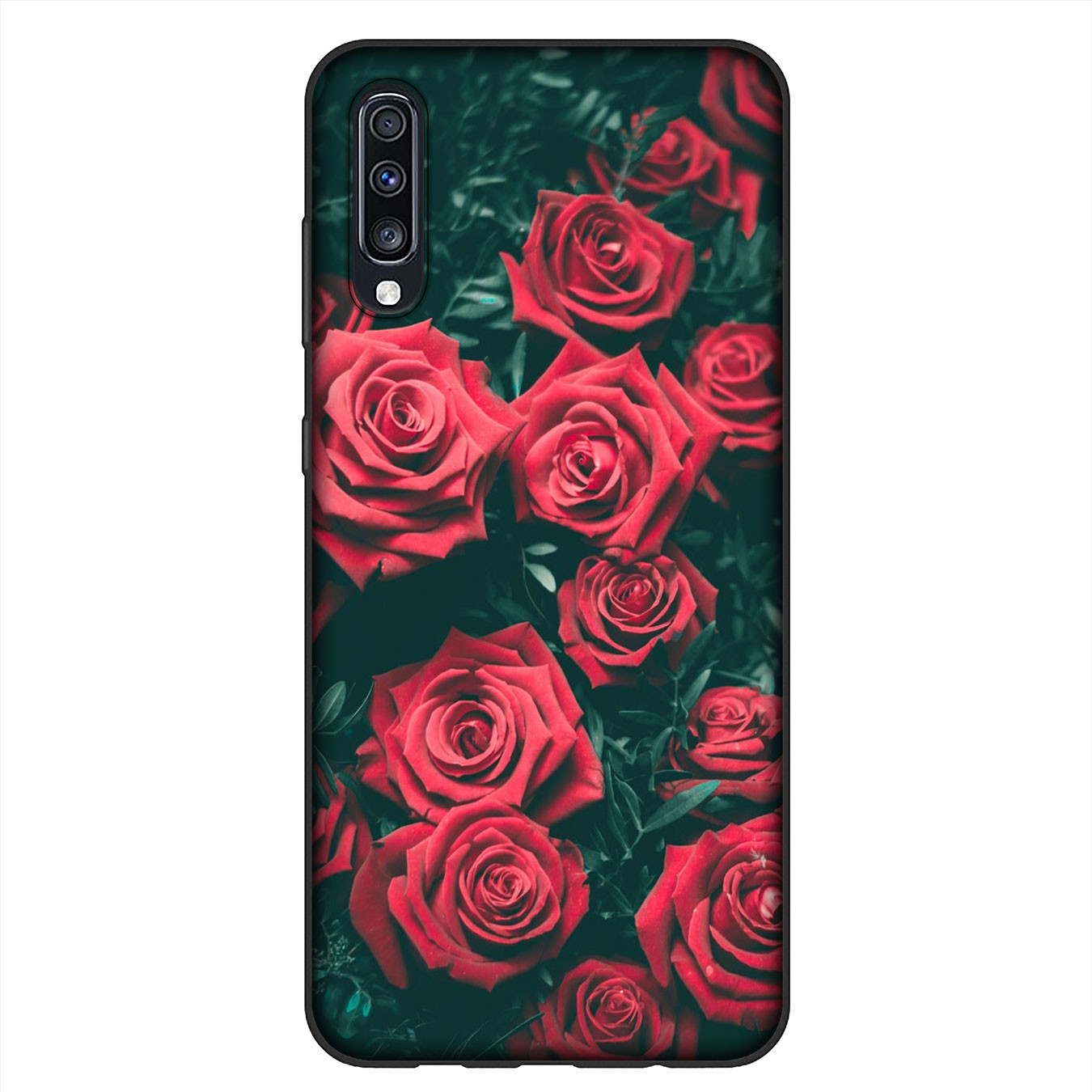 Ốp Lưng Mềm In Hình Hoa Sen Tím Cho Samsung Galaxy A50 A40 A30 A20 A10 A70 A50S A30S A20S A10S M20