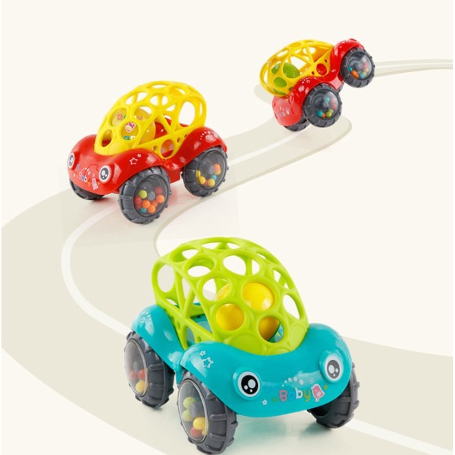 Đồ chơi lục lạc ZHAN QI TOYS nhiều màu vui nhộn độc đáo cho bé