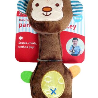 Thú bông cầm tay cho bé (có tiếng kêu lục lạc và chút chít)