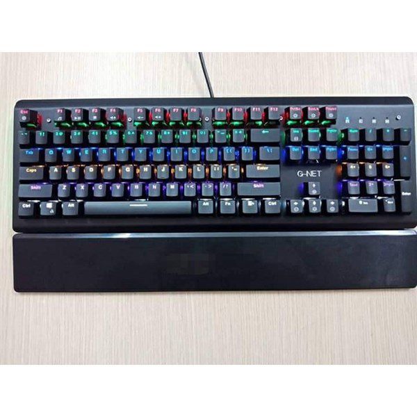 Tặng kèm kê tay rời Bàn Phím Cơ Gnet K68 bản Blue switch - Bàn Phím Gaming giá rẻ - Vô Địch Trong Tầm Giá