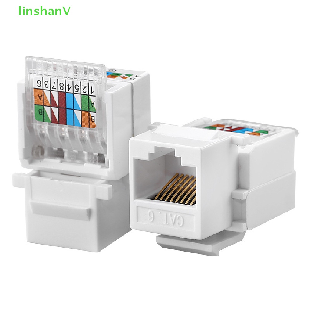 Giắc Cắm Kết Nối Mạng Lan RJ45 Cat6 UTP Keystone Female