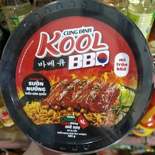 [2 VỊ MỚI TINH] Mì trộn Spaghetti KOOL tô 105g.