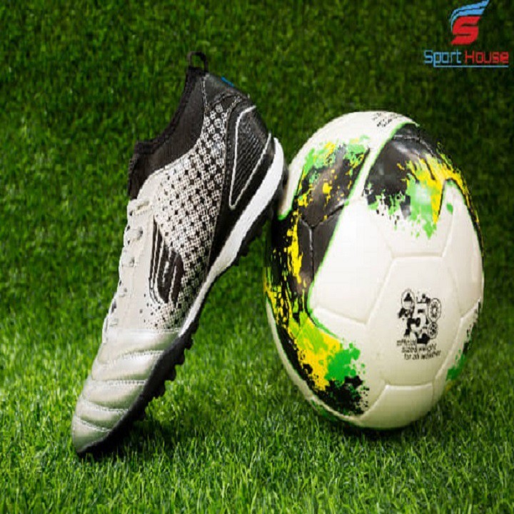 Giầy đá bóng SPORTHOUSE - Màu Bạc