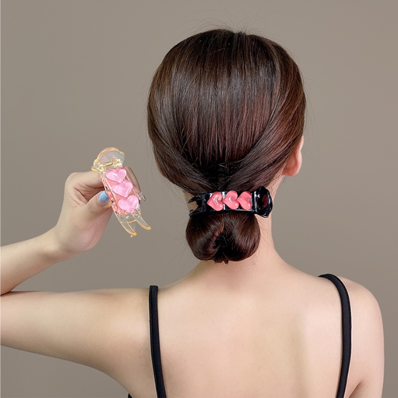 Kẹp Tóc Càng Cua Đính Nơ Thời Trang Hàn Quốc Cho Nữ