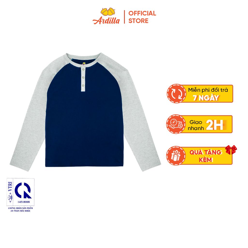 Áo T.shirt dài tay ARDILLA dành cho bé trai TA3200-TSD