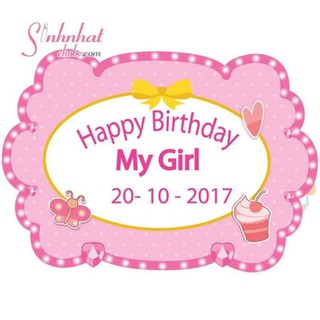 Chibi bảng tên bé gái