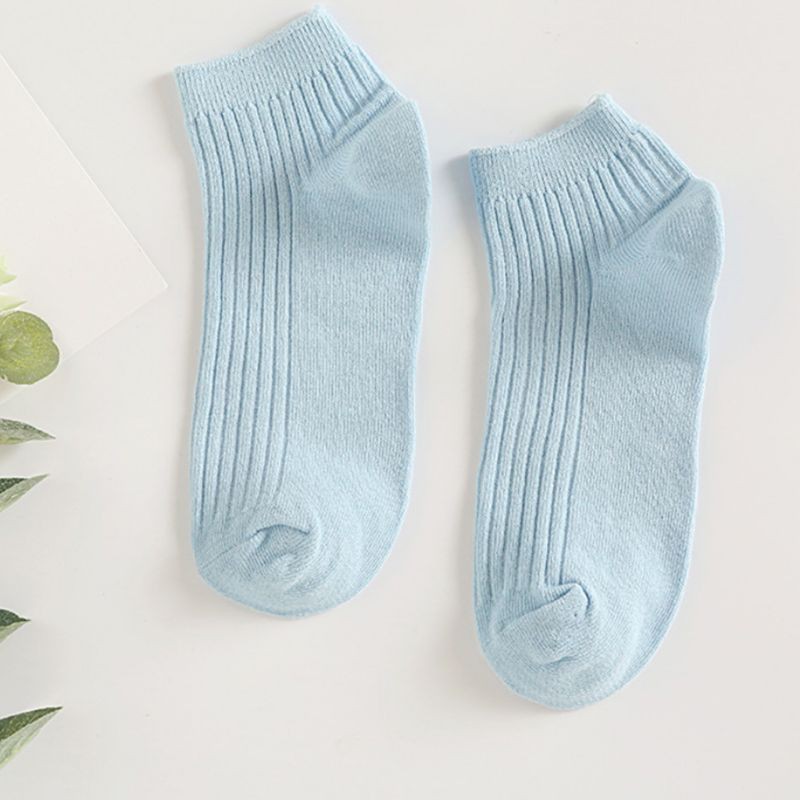 Đôi tất cotton cổ cao 14 màu đơn xinh xắn tự chọn dành cho nữ