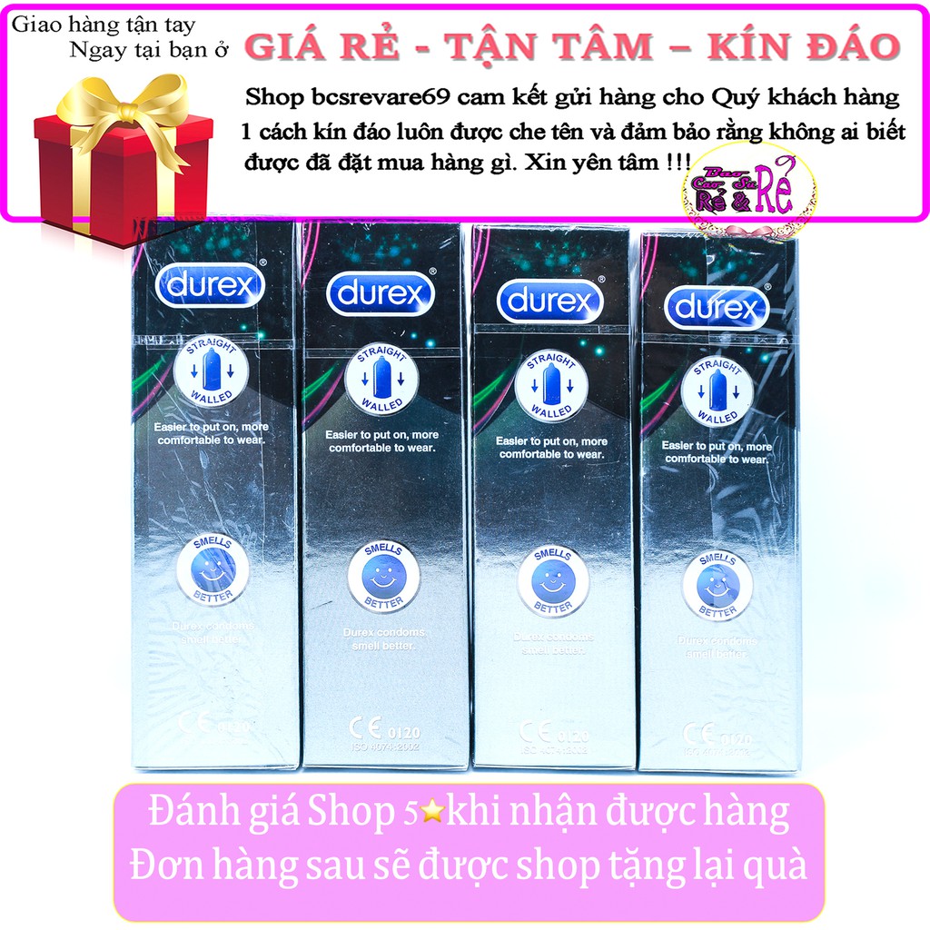 Bao Cao Su Durex Performa KÉO DÀI CUỘC YÊU hộp 12 bao