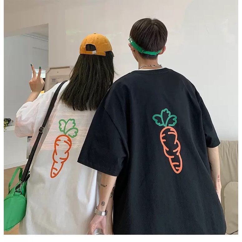 Áo thun phông nam nữ PINK tay lỡ form rộng CARROT Unisex