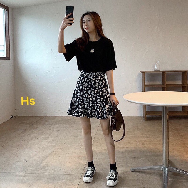 [ Mã WASTAPR giảm 10K đơn 50K] Chân váy đuôi cá hoa cúc HSU1 | BigBuy360 - bigbuy360.vn