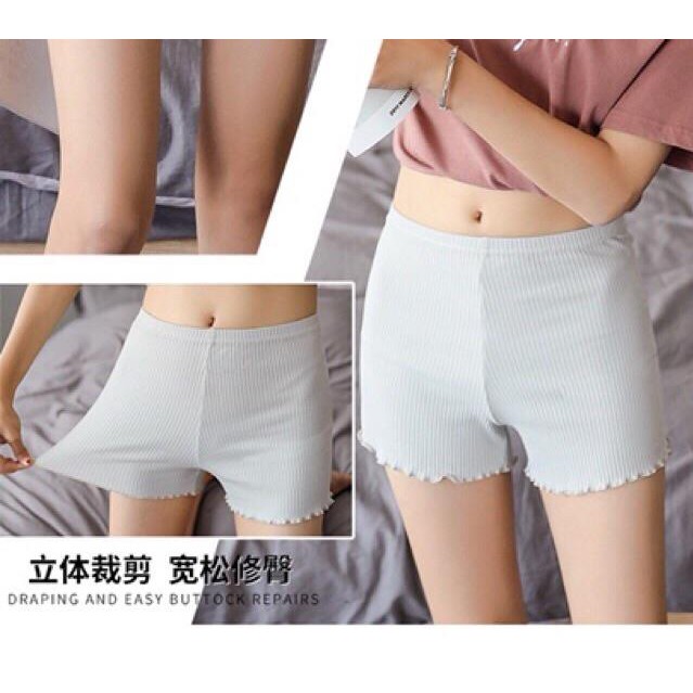 Quần Đùi Mặc Váy Tăm Tre Mẫu Mới 022