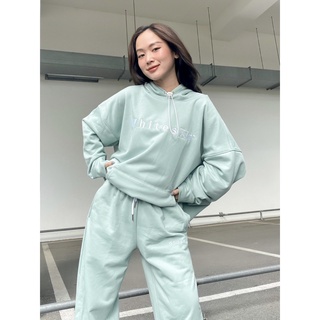 HOODIE "LOGO SS21" JADE