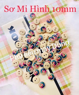 Nút 4 kiểu đủ hình size 10mm bịch 120 nút