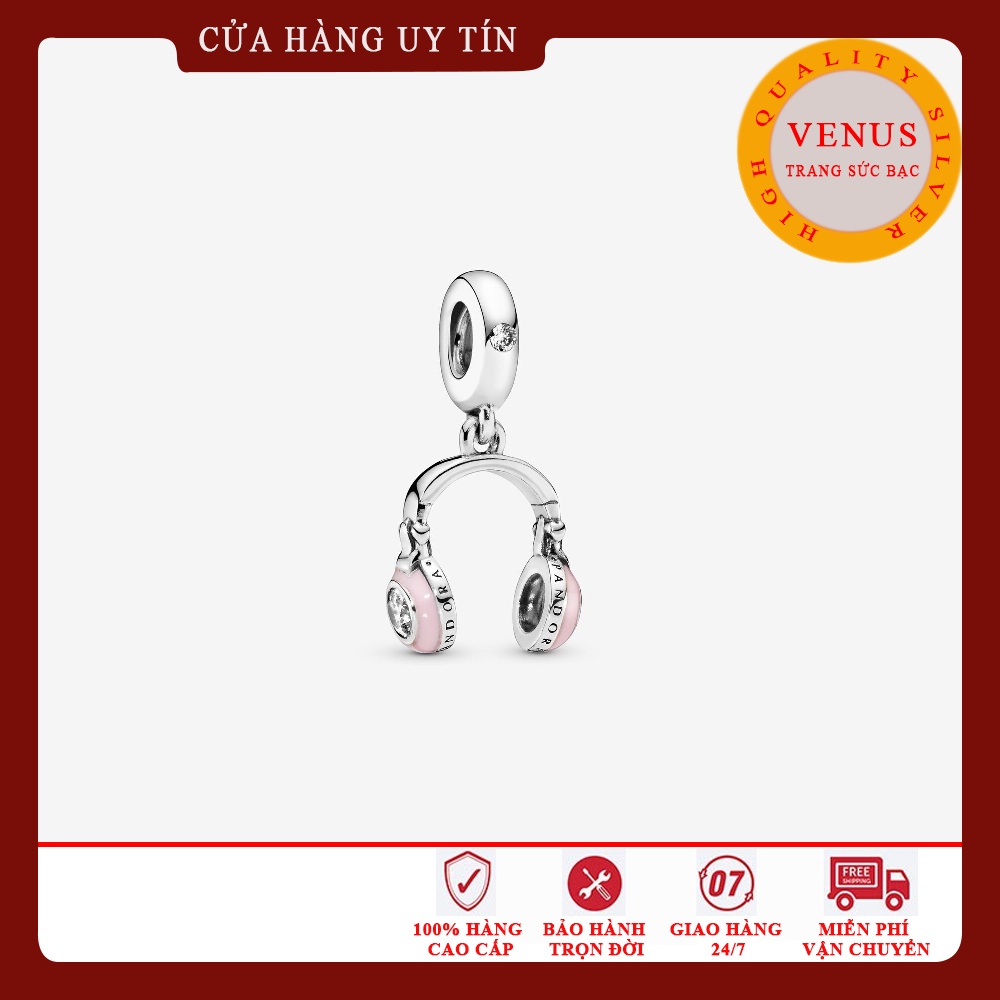 [Charm bạc 925 cao cấp] Charm treo hình chiếc tai nghe- Mã sản phẩm VENUSTN