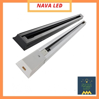 Thanh ray đèn rọi, Ray trượt đèn rọi, Thanh ray 1m/1,5m giá siêu rẻ - nava led