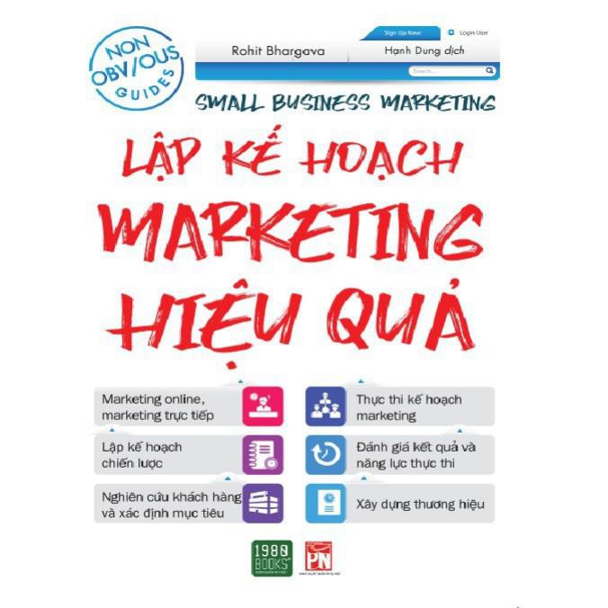 Sách - Lập Kế Hoạch Marketing Hiệu Quả Tặng Bookmark [1980Books]