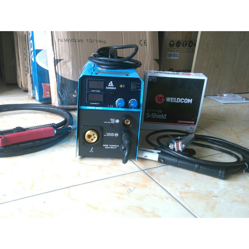 Máy hàn MIG không dùng khí ZMIG 200 Chính hãng ZIZIWELD Bảo hành điện tử