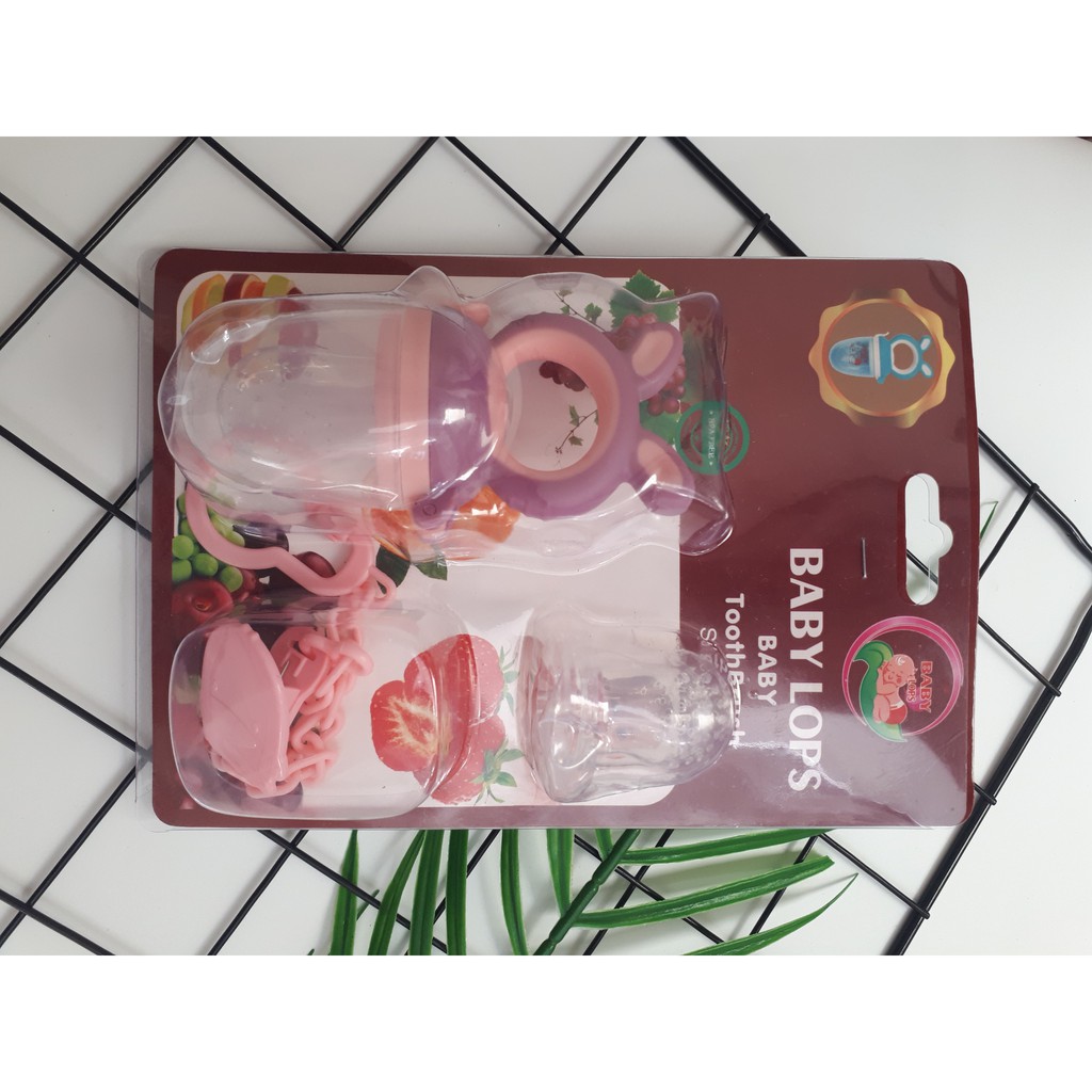 Túi nhai ăn dặm Babylops / Núm nhai ăn dặm Cho bé