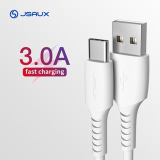 Dây cáp sạc nhanh type c jsaux từ usb a sang usb c
