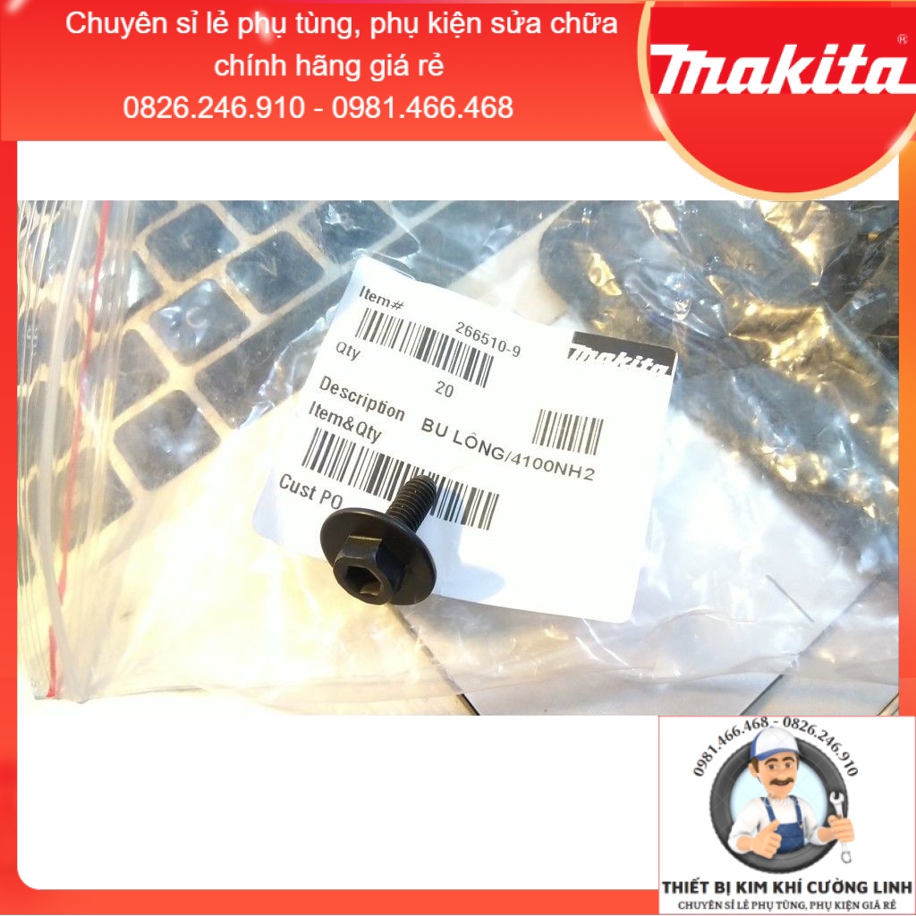 Bulong ren ngược máy cắt gạch Makita/ Maktec Makita 266510-9 👉Hàng Chính Hãng👈 ⚡️𝐅𝐑𝐄𝐄 𝐒𝐇𝐈𝐏⚡️