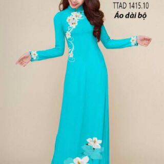 Vải áo dài hoa