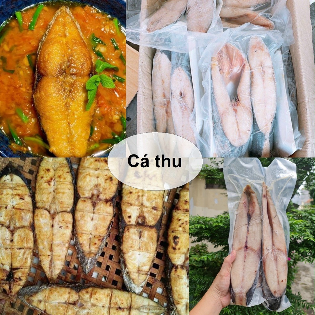 1Kg Cá Dứa, Cá Đù, Cá Hồi, Các Sặc, Cá Thu