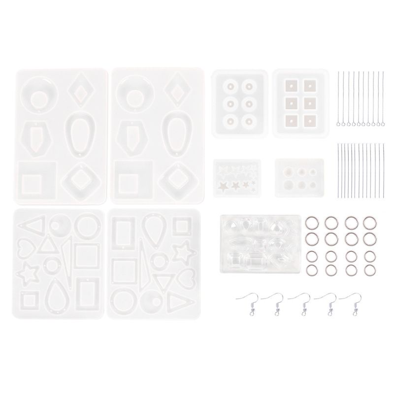 Sa Khuôn Nhựa Làm Mặt Trang Sức Thủ Công