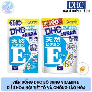 Viên uống DHC Vitamin E điều hòa nội tiết, đẹp da, chống oxy hóa - DHC Vitamin E (30 ngày)