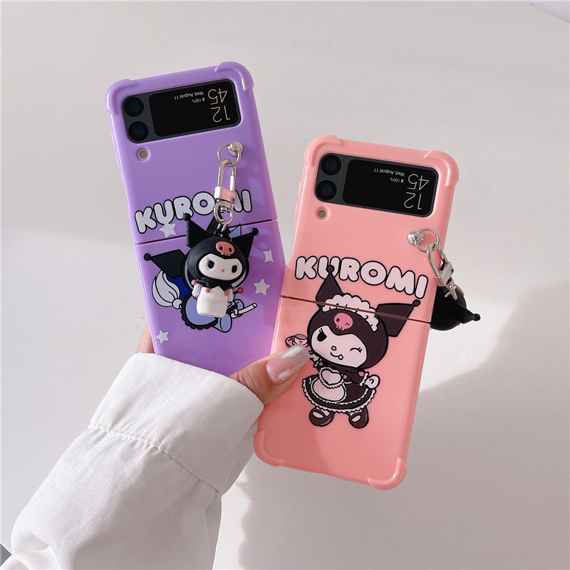 Ốp Điện Thoại Chống Sốc Họa Tiết Mèo Cho Samsung Galaxy Z Flip 3 Flip4 Case Mary Cat Kulomi Flip 4
