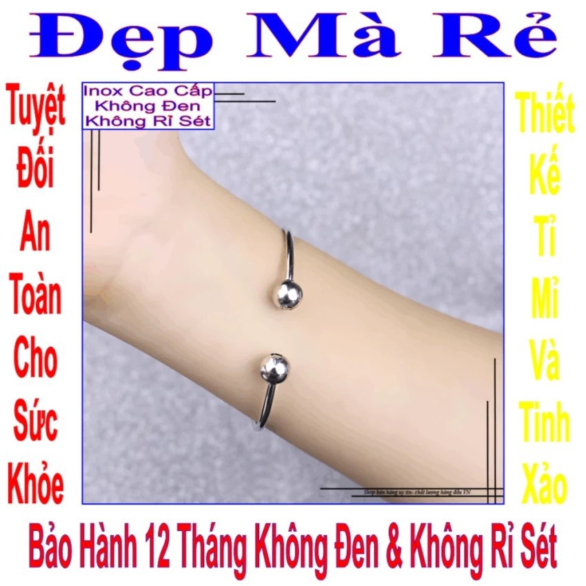 Vòng tay nữ hở kiểu ngôi sao và 2 xúc xắc đính đá Zircon  VTLT00087T025059