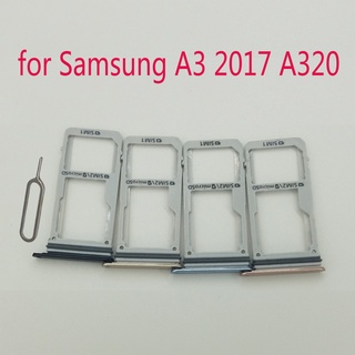 Khay đựng thẻ sim micro sd cho điện thoại samsung galaxy a3 2017 a320 a320f a320y