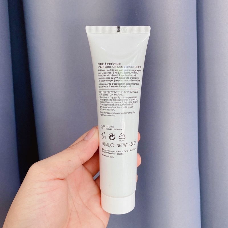 [Xoá rạn sau 2 tuần] Gel Ngăn Rạn Da Lierac Phytolastil 100ml