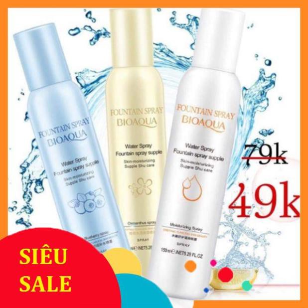 Xịt khoáng giữ ẩm , chống nắng BioAqua dung tích 150ml | BigBuy360 - bigbuy360.vn