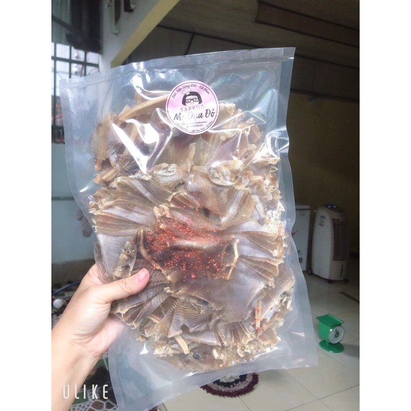 0,5kg Khô cá đuối tẩm vị (mặn - ngọt, chỉ thích hợp chiên)
